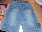 jeansbroek 68, Kinderen en Baby's, Babykleding | Maat 68, Ophalen of Verzenden, Zo goed als nieuw, Jongetje, Broekje