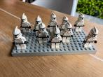 Lego Star Wars 10x sw0201 Clone Troopers (Phase 1), Gebruikt, Ophalen of Verzenden, Lego, Losse stenen