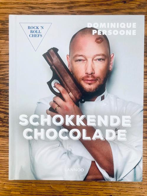 Dominique Persoone - Schokkende chocolade - kookboek, Boeken, Kookboeken, Zo goed als nieuw, Ophalen
