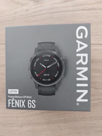 Garmin Fenix 6S Sapphire, Ophalen, Gebruikt, Conditie, Zwart