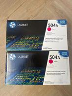 2 toners HP CE253A (HP 504A) magenta voor HP CP3525-CM3530, Computers en Software, Printerbenodigdheden, Ophalen of Verzenden