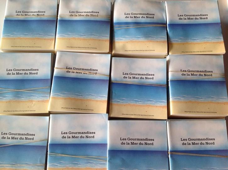 241 boekjes "Les Gourmandises de la Mer du Nord", Boeken, Kookboeken, Zo goed als nieuw, Ophalen of Verzenden