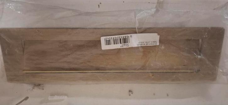 Nieuwe brievenbusklep, verbronsd messing, Tuin en Terras, Brievenbussen, Ophalen