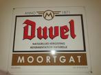 Duvel emaille reclamebord, Verzamelen, Ophalen, Nieuw, Reclamebord, Plaat of Schild, Duvel