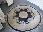 oosters tapijt rond 1,5 m wol, Blauw, 150 tot 200 cm, Rond, Ophalen of Verzenden