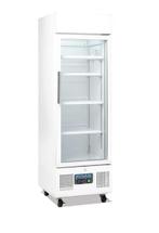 Koelkast Polar met 1 glazen deur op wielen, Elektronische apparatuur, Koelkasten en IJskasten, Ophalen, Zonder vriesvak, 200 liter of meer