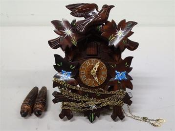 A5570 koekoeksklok schwarzwalder vintage jaren 50-60, Antiek en Kunst, Antiek | Klokken, Ophalen of Verzenden
