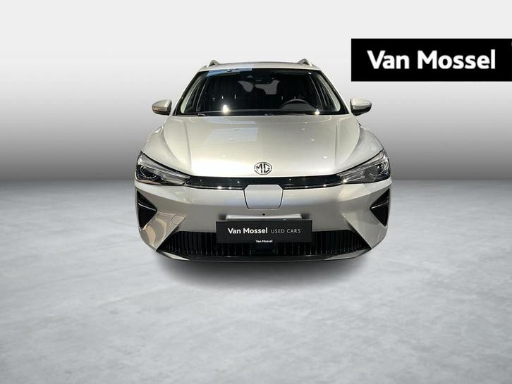 MG 5 Luxury, Auto's, MG, Bedrijf, Te koop, MG5, Elektrisch, Break, 5 deurs, Automaat, Zilver of Grijs, Stof, Gebruikt, BTW verrekenbaar