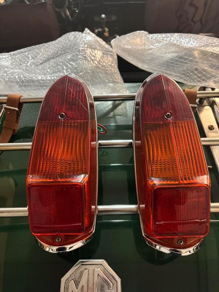 Set achterlichten MG B, Auto-onderdelen, Verlichting, MG, Ophalen