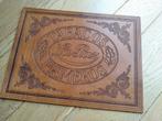 Placemat Leder Vintage Sigaren, Huis en Inrichting, Ophalen of Verzenden, Zo goed als nieuw