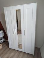 IKEA BRIMNES kledingkast wit - 3 deuren - uitstekende staat, Huis en Inrichting, Kasten | Kleerkasten, Ophalen, 100 tot 150 cm