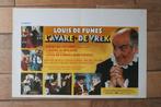 filmaffiche Louis De Funes L'avare 1980 filmposter, Rechthoekig Liggend, Ophalen of Verzenden, Zo goed als nieuw, A1 t/m A3