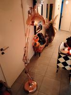 Koperkleurige vloerlamp als nieuw, Enlèvement, Comme neuf