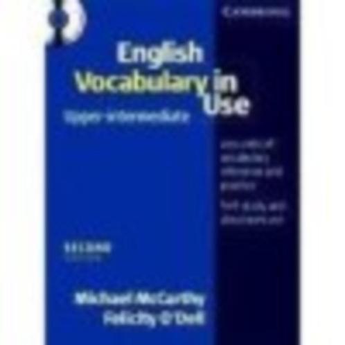 Vocabulaire anglais utilisé Intermédiaire-supérieur Deuxième, Livres, Livres d'étude & Cours, Enlèvement ou Envoi