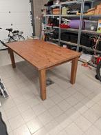 Grenen eettafel, Huis en Inrichting, Tafels | Eettafels, Ophalen, Gebruikt, 100 tot 150 cm, Vijf personen of meer