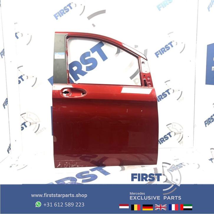 W447 V KLASSE DEUR RECHTSVOOR ROOD PORTIER RECHTS VOOR V Kla, Auto-onderdelen, Carrosserie, Deur, Mercedes-Benz, Voor, Rechts