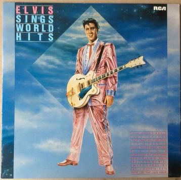 Elvis Presley Vinyl "Sings World Hits" 1984 beschikbaar voor biedingen