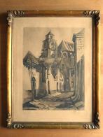 Mechelen Begijnhof. W.L.Closset., Antiek en Kunst, Kunst | Etsen en Gravures, Ophalen
