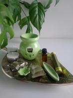 Nieuw: geurbrander en wierrook groene thee (nooit gebruikt), Nieuw, Ophalen of Verzenden