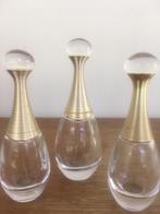Lot (3) lege DIOR- parfumflesjes dames., Verzamelen, Parfumverzamelingen, Ophalen of Verzenden