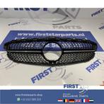 W205 C205 C43 AMG DIAMOND GRIL ZWART Mercedes C Klasse 2014-, Auto-onderdelen, Ophalen of Verzenden, Gebruikt, Mercedes-Benz