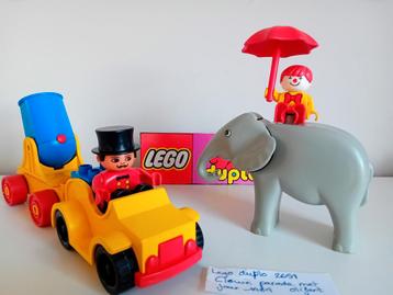 Lego duplo 2651 circusparade met Olifant.zeer netjes . beschikbaar voor biedingen