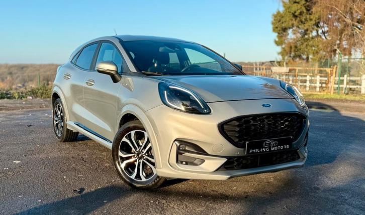 Ford Puma 1.0 Ess, GPS, camera, ST LINE, Auto's, Ford, Bedrijf, Te koop, Puma, ABS, Achteruitrijcamera, Airbags, Airconditioning