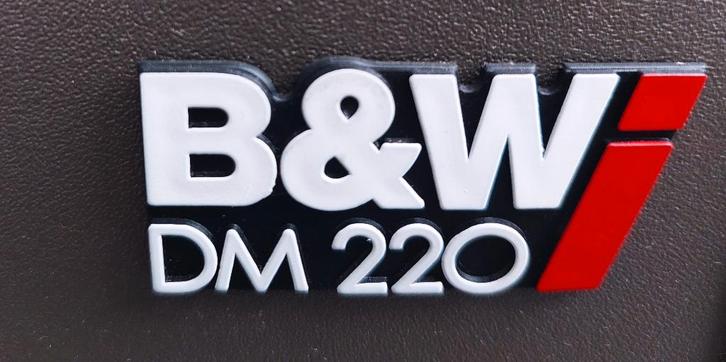 B&W DM220i - VINTAGE luidsprekers, Audio, Tv en Foto, Luidsprekerboxen, Gebruikt, Front, Rear of Stereo speakers, 60 tot 120 watt