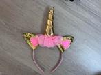Unicorn diadeem goud en roze, Ophalen of Verzenden, Zo goed als nieuw