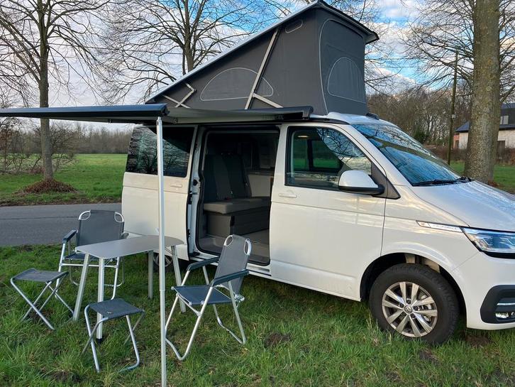 VW California Ocean te huur: volledig uitgerust, Caravans en Kamperen, Mobilhome-accessoires, Ophalen