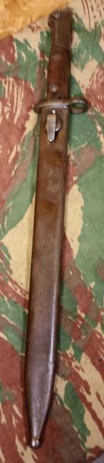 Baïonnette modèle 1895 ww2, Enlèvement ou Envoi, Armée de terre, Couteau ou Poignard