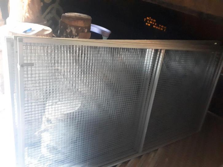 Alleminium panelen, Dieren en Toebehoren, Vogels | Hokken en Kooien, Zo goed als nieuw, Ophalen