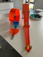 2 Hot Wheels racebanen, Ophalen, Racebaan, Zo goed als nieuw, Met looping
