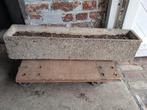 Pot de fleurs en pierre 80 cm de long, Enlèvement, Utilisé, Pierre