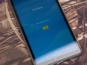 Complete Lenovo M7-tablet (zeer weinig gebruikt). beschikbaar voor biedingen