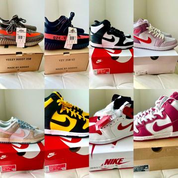Nike Dunks,Jordan, Adidas Yeezy Authentic 