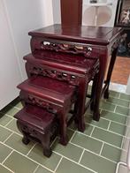 Chinees houten bijzettafeltjes, Ophalen