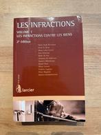 Livre LARCIER intersentia-code pénal les infractions tome 1, Ophalen of Verzenden, Zo goed als nieuw