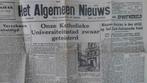 oude krant Het Algemene Nieuws 17 mei 1944 blz 1 en 2, Verzamelen, Ophalen of Verzenden, 1940 tot 1960, Krant
