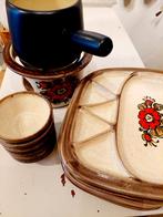 FONDUE-set 6 personen Jasba keramiek, Ophalen of Verzenden, Keramiek