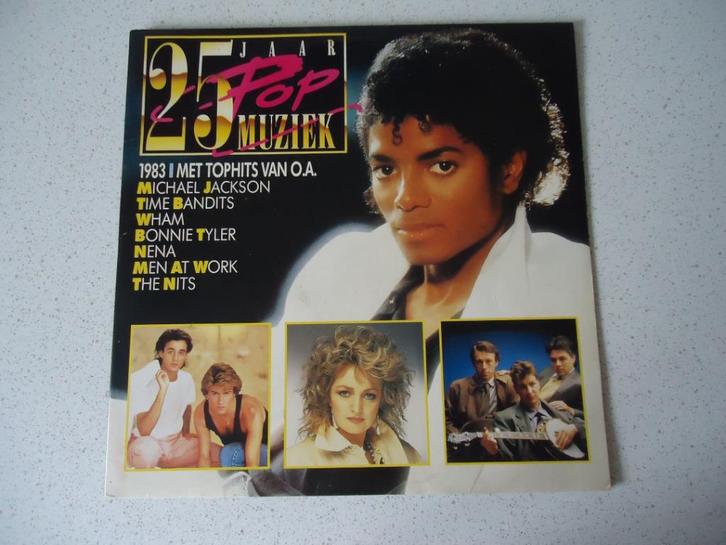 Dubbel LP "25 Jaar POP Muziek" 1983 anno 1988., Cd's en Dvd's, Vinyl | Verzamelalbums, Zo goed als nieuw, Pop, 12 inch, Ophalen of Verzenden
