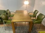 NIEUW set van 4 Leolux Cimmarone Stoelen Groen NP: €4.000, Huis en Inrichting, Overige kleuren, Leer, Zo goed als nieuw, Vier