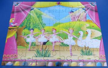 Le Lac des cygnes Grafix Le ballet Le Lac des cygnes, puzzle, Enlèvement ou Envoi, 10 à 50 pièces, Utilisé, 2 à 4 ans