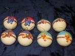 8 Kerstbollen Disney -- Winnie de Poeh - Knorretje - nieuw, Verzamelen, Disney, Nieuw, Overige typen, Winnie de Poeh of vrienden