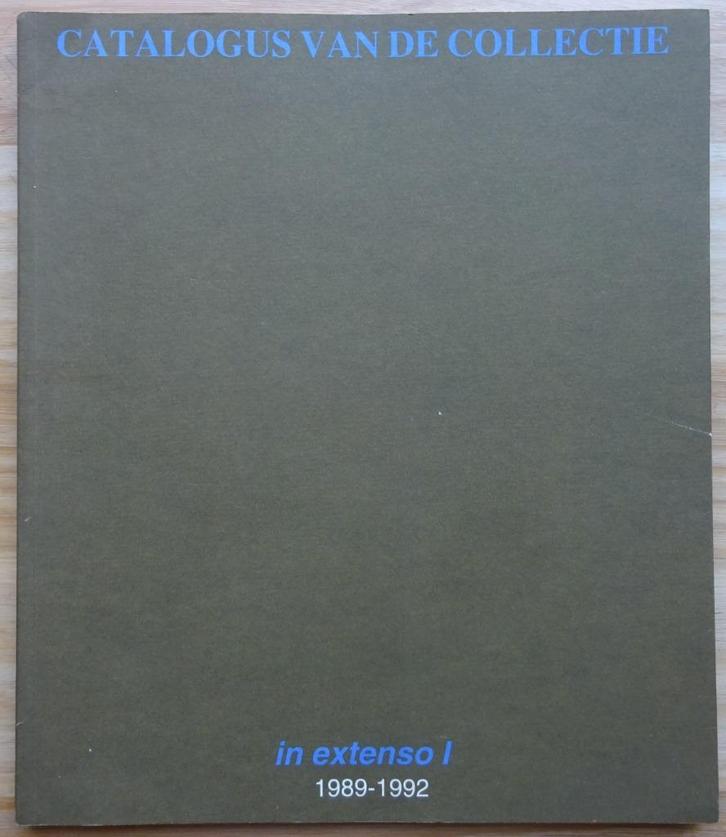 collectie van het MHK te Gent 1992 In Extenso I -signed Hoet, Boeken, Kunst en Cultuur | Beeldend, Zo goed als nieuw, Schilder- en Tekenkunst