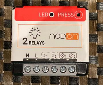 Nodon Zigbee draadloze Dubbele Relay beschikbaar voor biedingen