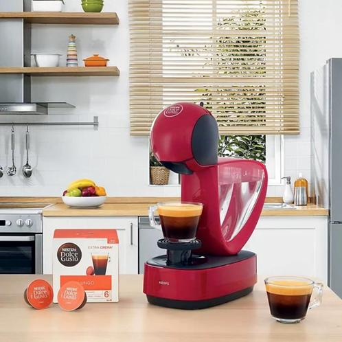 Nescafé Dolce Gusto Krups Machine à Café  Rouge, Elektronische apparatuur, Koffiezetapparaten, Zo goed als nieuw, Ophalen of Verzenden