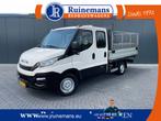 Iveco Daily 35S12D 2.3 EURO 6 / PICK UP / DUBBELE CABINE / 3, Auto's, Iveco, Wit, Onderhoudsboekje, Te koop