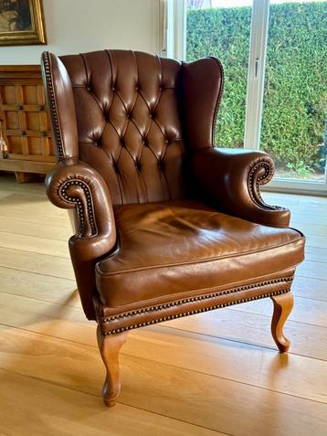 Chesterfield oorfauteuil beschikbaar voor biedingen