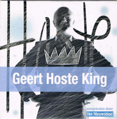 Geert Hoste King DVD, Cd's en Dvd's, Dvd's | Cabaret en Sketches, Zo goed als nieuw, Stand-up of Theatershow, Vanaf 6 jaar, Ophalen of Verzenden